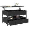 Elegant Black Coffee Table - 85x50x50 cm | Hipomarket UK