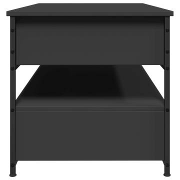 Elegant Black Coffee Table - 85x50x50 cm | Hipomarket UK