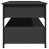 Elegant Black Coffee Table - 85x50x50 cm | Hipomarket UK