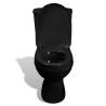 Stylish Black Toilet with Cistern | Modern Design | HipoMarket