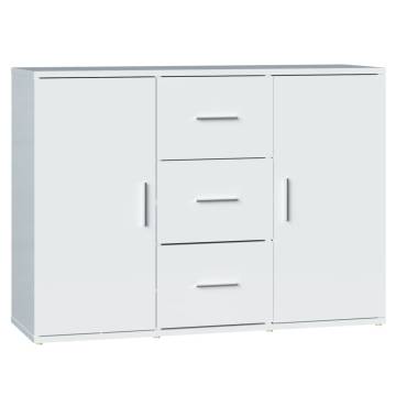 High Gloss White Sideboard - Stylish Storage Solution | HipoMarket