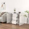 High Gloss White Sideboard - Stylish Storage Solution | HipoMarket