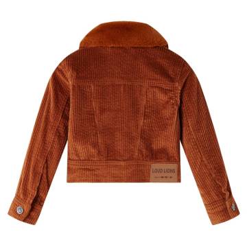 Kids' Jacket Corduroy Cognac 104 | Quality Children's Wear