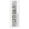 Stylish Highboard White 34.5x34x180 cm - Durable & Elegant