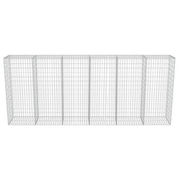 Galvanised Steel Gabion Wall 300x50x150 cm - Durable & Versatile