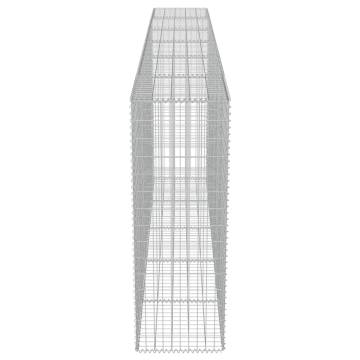 Galvanised Steel Gabion Wall 300x50x150 cm - Durable & Versatile