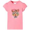 Kids' Neon Pink T-Shirt 116 - Stylish & Comfortable