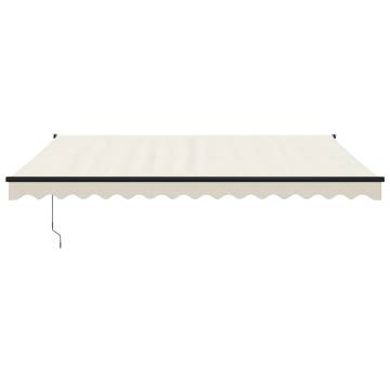 Retractable Awning Cream 4x3m - Durable & Stylish