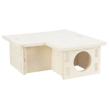 TRIXIE 3-Chambered Rodent House - Perfect Cozy Retreat for Pets