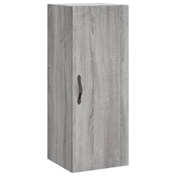 Highboard Grey Sonoma - Stylish Engineered Wood Storage Unit