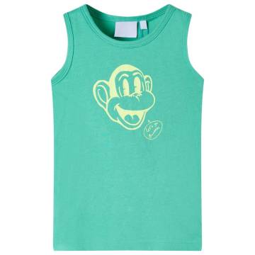 Kids' Green Tank Top 128 - Affordable Everyday Wear