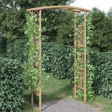 Rose Arch Bamboo - Stylish Garden Addition | HipoMarket