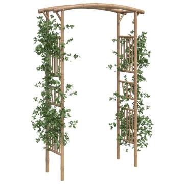 Rose Arch Bamboo - Stylish Garden Addition | HipoMarket