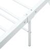 White Metal Bed Frame 160x200 cm | Hipomarket UK