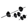 Barbell +2 Dumbbell Set 30.5kg - Home Workout Equipment