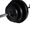 Barbell +2 Dumbbell Set 30.5kg - Home Workout Equipment