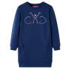 Kids' Sweatshirt Dress Navy 92 Size 92 (1.5-2y) 