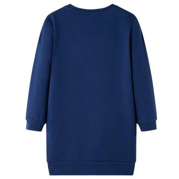 Kids' Sweatshirt Dress Navy 92 - Comfortable & Stylish