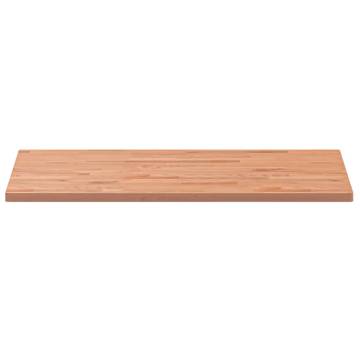 Solid Wood Beech Bathroom Countertop 100x60cm - Hipomarket