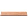 Solid Wood Beech Bathroom Countertop 100x60cm - Hipomarket