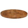 Round Solid Wood Mango Table Top Ø 50x3.8 cm | HipoMarket