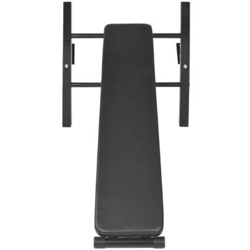 Wall-Mounted Multi-Functional Power Tower - Black Fitness Equipment