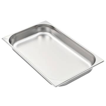 Gastronorm Containers 4 pcs GN 1/1 65 mm Stainless Steel