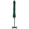 Outdoor Umbrella with Portable Base - Green Parasol