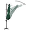 Outdoor Umbrella with Portable Base - Green Parasol