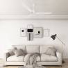 142 cm White Ceiling Fan - Efficient Air Circulation