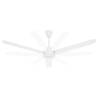 142 cm White Ceiling Fan - Efficient Air Circulation