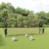 Football Rebounder Net Black & Yellow - Durable & Efficient