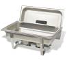 4 Piece Stainless Steel Chafing Dish Set - Ideal for Catering