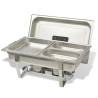 4 Piece Stainless Steel Chafing Dish Set - Ideal for Catering