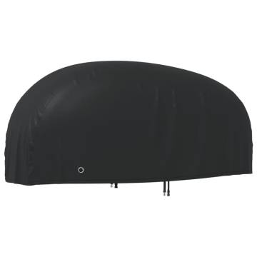 Premium Black Motorcycle Cover 245x105x125 cm | Hipomarket UK