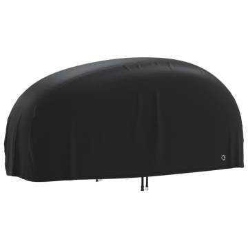 Premium Black Motorcycle Cover 245x105x125 cm | Hipomarket UK