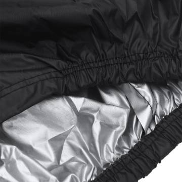 Premium Black Motorcycle Cover 245x105x125 cm | Hipomarket UK