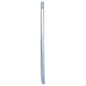 Support Brackets for Fence Post - Galvanised Steel (2 pcs)