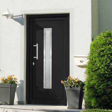 Stylish Anthracite Front Door 98x200 cm - Secure Your Home