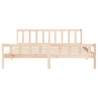 Solid Wood Bed Frame 180x200 cm Super King Size | Hipomarket