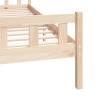 Solid Wood Bed Frame 180x200 cm Super King Size | Hipomarket