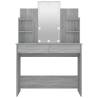 Dressing Table with LED - Grey Sonoma | Hipo Market