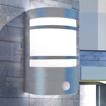 Outdoor Wall Light with Sensor - Stylish & Durable Design