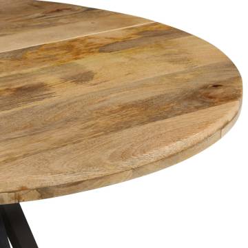 Stylish Solid Wood Mango Dining Table - 110x75 cm