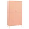 Wardrobe Pink 90x50x180 cm - Stylish & Durable Storage Solution