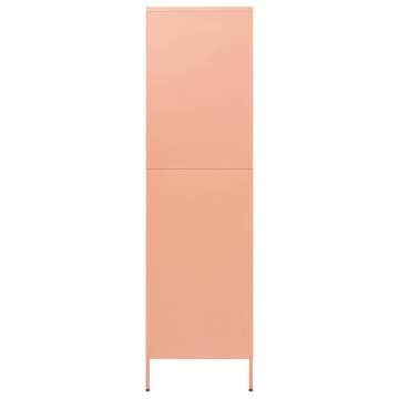 Wardrobe Pink 90x50x180 cm - Stylish & Durable Storage Solution