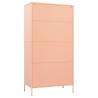 Wardrobe Pink 90x50x180 cm - Stylish & Durable Storage Solution