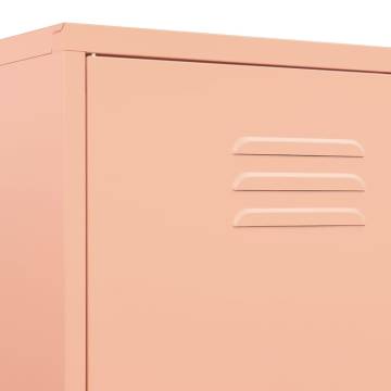 Wardrobe Pink 90x50x180 cm - Stylish & Durable Storage Solution