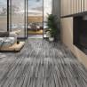 Non Self-adhesive PVC Flooring Planks - Striped Grey 4.46 m²