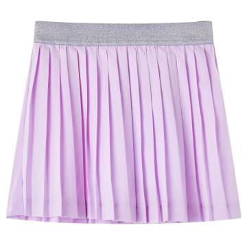 Kids' Pleated Skirt Lila 128 - Stylish & Comfortable Wear